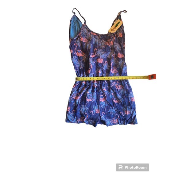 NWT Tipsy Elves‎ Flirty Flamingos Romper with Coastal Chic Vibes Size XXL - Picture 7 of 8